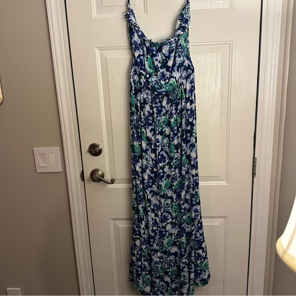 WHBM Strapless Maxi Coverup Dress Size XL - Picture 9 of 11